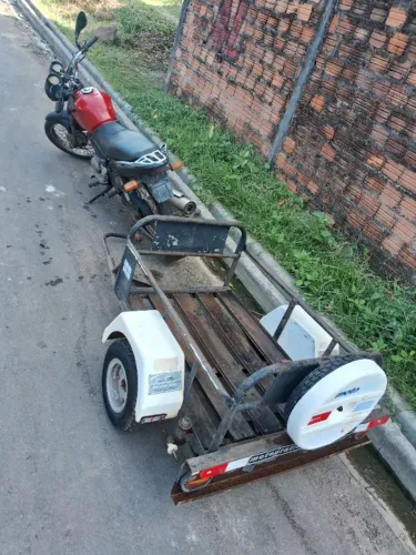 Carretinha para motos