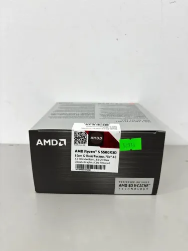 Processador AMD Ryzen 5 5500X3D AM4 Novo Lacrado