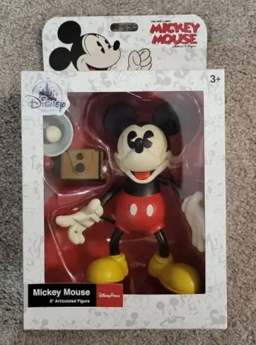 Boneco Mickey Disney Parks Timeless - 16cm com acessórios 