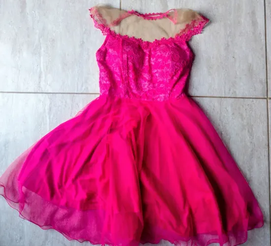 Vendo vestido Rosa Pink para festa de 15 anos