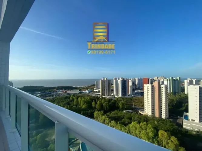 EXCLUSIVA COBERTURA DUPLEX NO RENASCENÇA, VISTA MAR, 5 SUITES, FINO ACABAMENTOS, NOVA, PEL