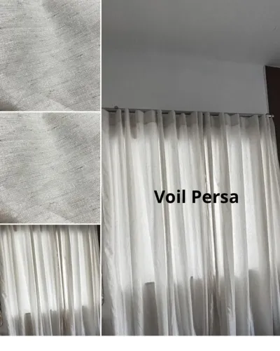 Cortina em Voil Persa