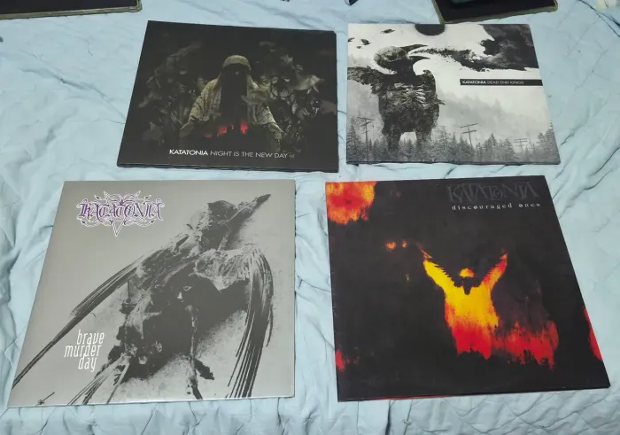 Katatonia LP Vinil Brave Dead End Discouraged Night