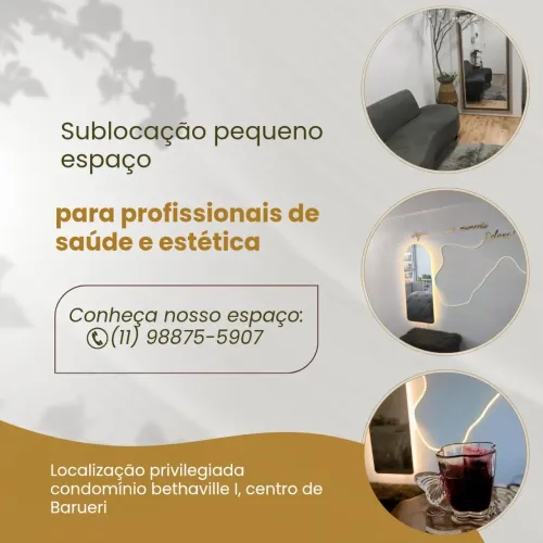 Espaço studio sala para atendimento em Condomínio em Barueri 