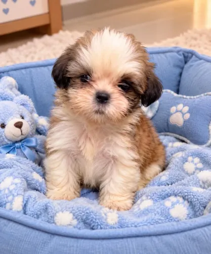 Shih tzu filhote puro canil registrado