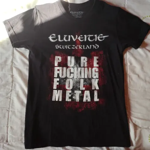 Camiseta Eluveitie Origin world Tour 2015 Tamanho P
