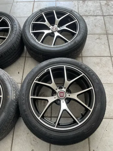 Rodas aro 18 Fiat Toro Jeep Compass Renegade
