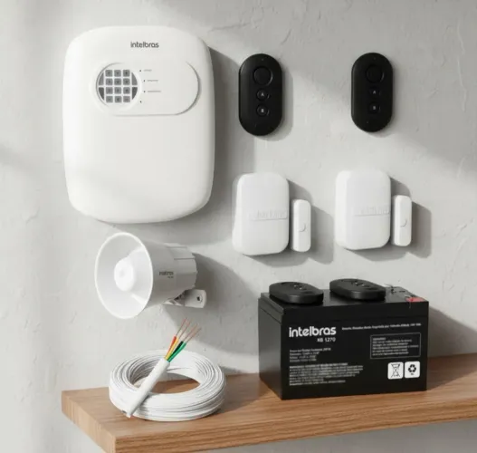 Alarme para apartamento INSTALADO