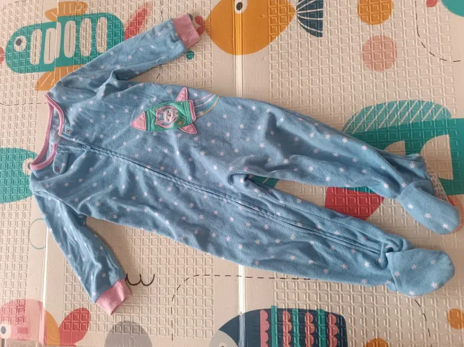Macacão carters 24 meses fleece soft
