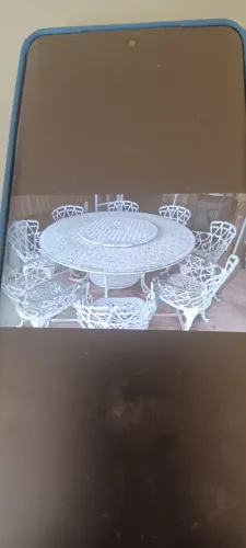Mesa em alumínio