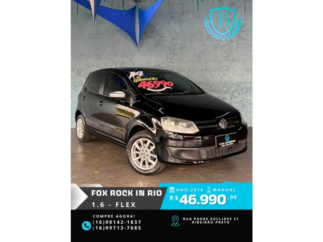 Volkswagen Fox Rock IN RIO 1.6 MI Total Flex 8V 5P 2014