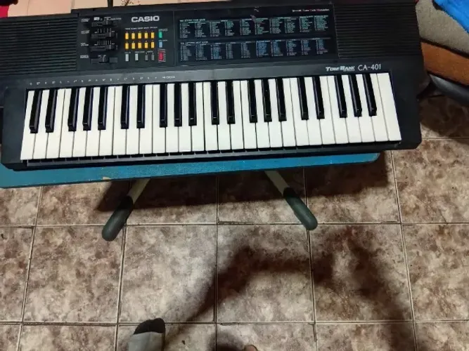 teclado casio tone bank ca 401