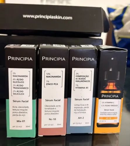 Produtos de pele Princípia Skin Care