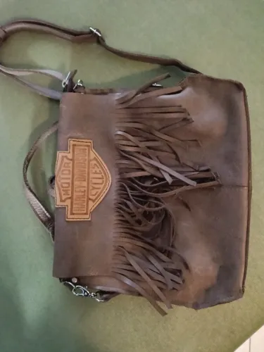 Bolsa de couro Harley Davidson 