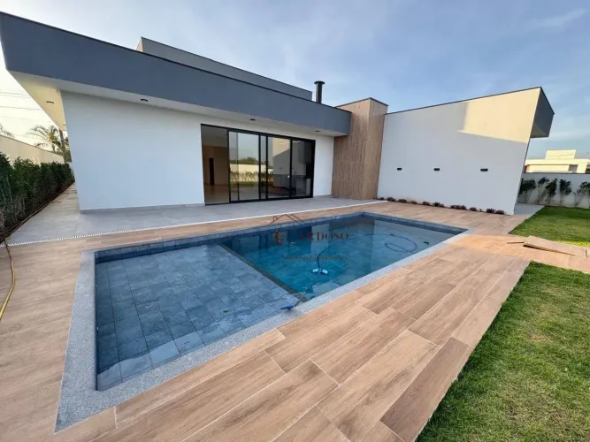 Casa com 4suítes à venda, 340 m² por R$ 2.100.000 - Condomínio Fechado Bothanica Itu - Itu