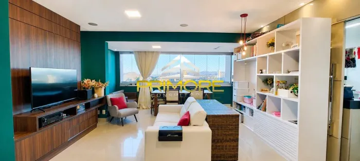 Apartamento de 3 quartos mobiliado para locação no Vila da Serra