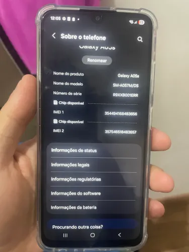 Vendo célula galaxy A05s