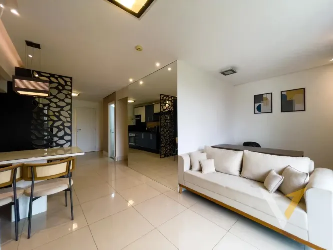 Apartamento mobiliado para locação no Condomínio Línea Home Style  Centro | Jundiaí/SP