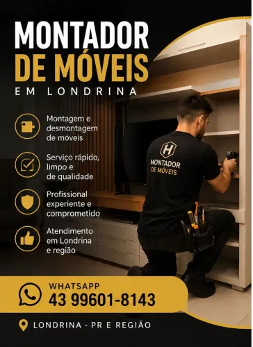 Montador de Móveis em Londrina