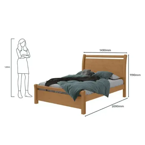 Cama Reali Casal Conforto e Qualidade