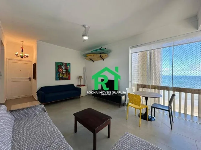 Apartamento frente mar, vista mar com 3 quartos (1 suíte), 1 vaga à venda em Pitangueiras,