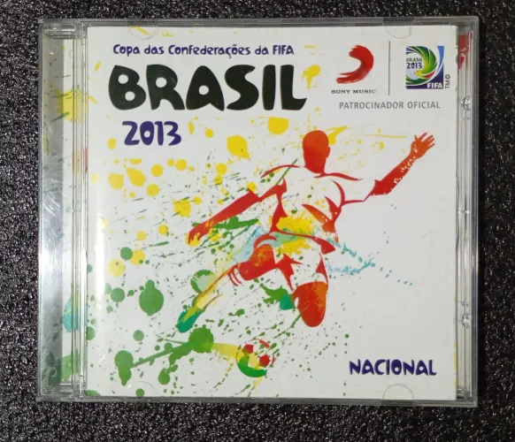 Copa das confederações da FIFA Brasil 2013 cd música disc semi-novo