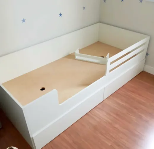 Cama Branca Infantil