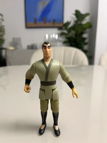 Capitão Li Shang - Mulan - Mattel - 1998 - 12 cm