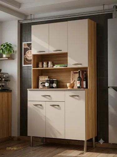 ? ARMÁRIO DE COZINHA COMPLETO MULTIUSO | LINDO, RESISTENTE E PRONTA ENTREGA
