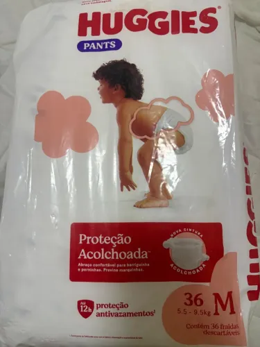 FRALDA HUGGIES PANTS - TAM M