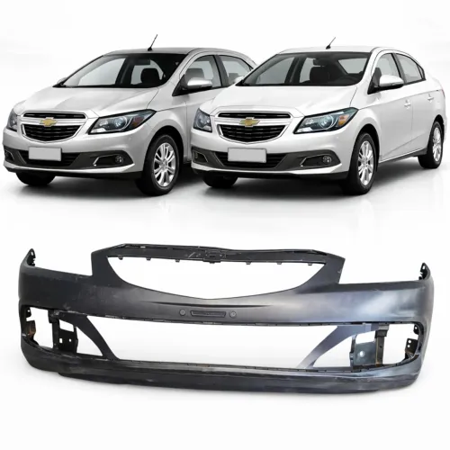 Parachoque Dianteiro Gm Onix Prisma 2014 2015 Original Preto