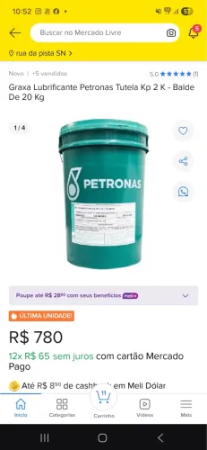 Graxa petronas tutela 