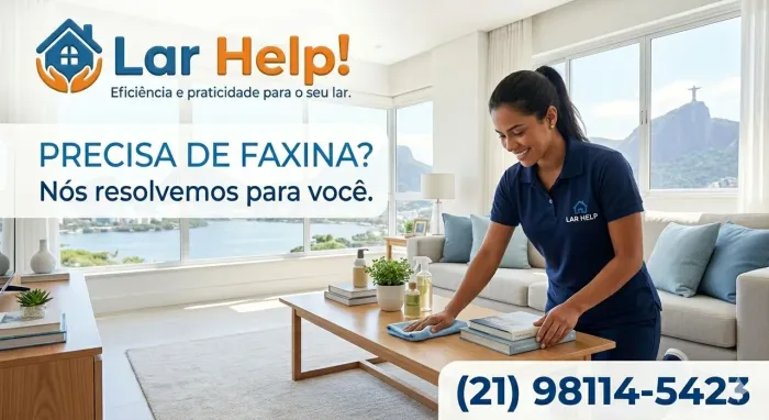 Lar Help - Serviços Faxineira, Cozinheira, Passadeira e Marido de Aluguel, 