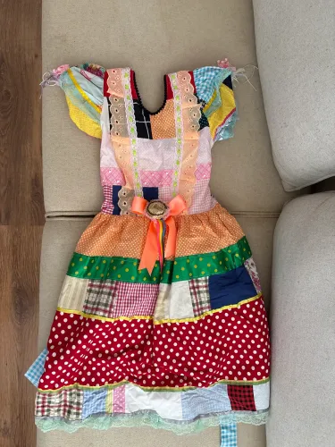 vestido festa junina