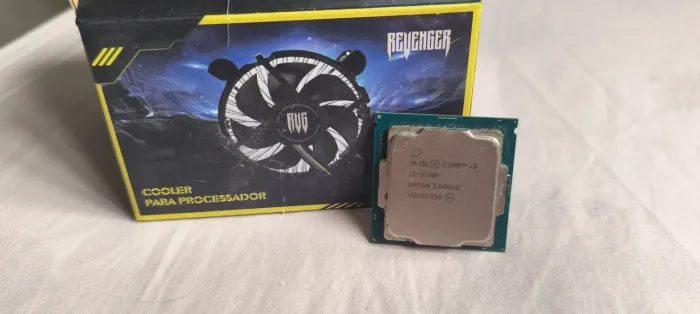PROCESSADOR I3 9100F + COOLER