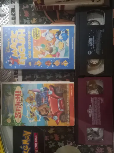 Lote fitas VHS Disney/Xuxa/Simpsons