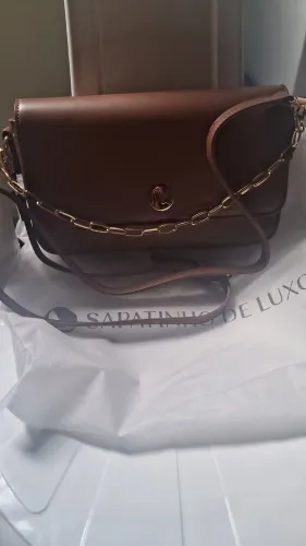 bolsa sapatinho de luxo nova