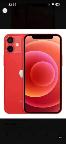 iPhone 12 mini 64GB vermelho