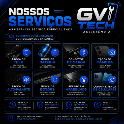 Assistência técnica de confiança e qualidade 
