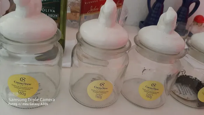 Bomboniere Cacau Show Edição Especial Páscoa 5 Unidades porta utensílios