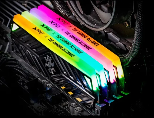Kit Memória RAM XPG Spectrix D41 TUF Gaming 16GB (2x8GB) DDR4 3200MHz RGB