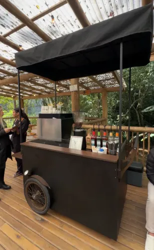 Carrinho para eventos multiuso