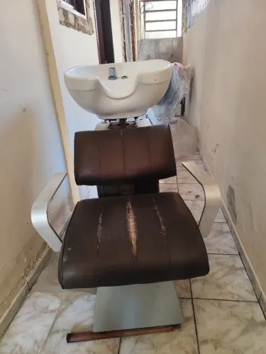 Lavatório cabeleireiro cuba de louça 