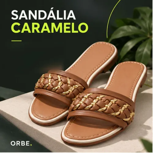 SANDÁLIA CARAMELO
