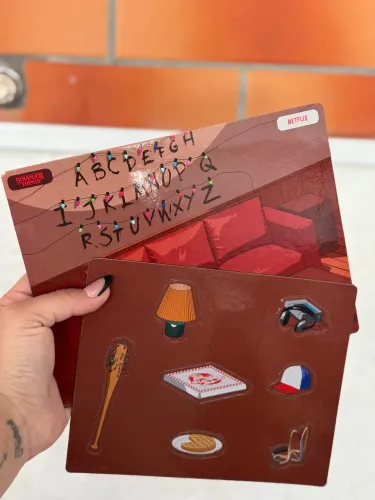 Cenário Stranger Things - TUDUM Netflix