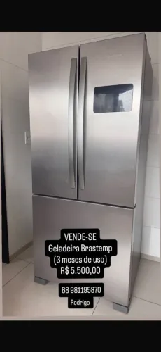 Geladeira Brastemp side by side