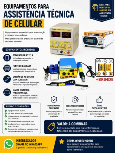 Equipamentos celular 