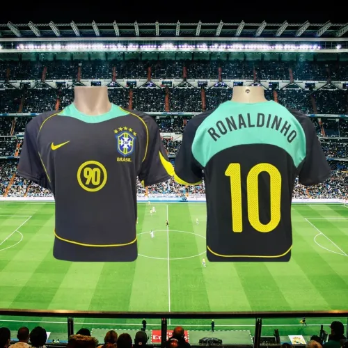 Camisa Seleção Brasileira Air 90 Ronaldinho 