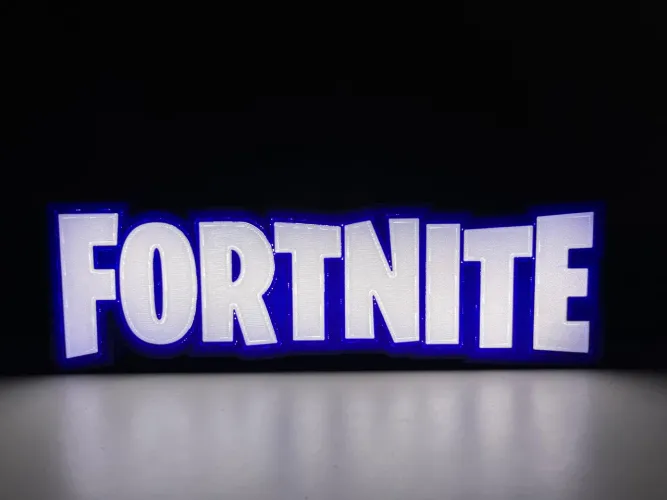 Luminária Fortnite
