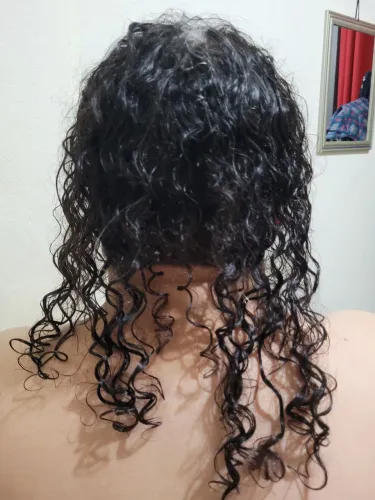 Cabelo virgem cacheado 